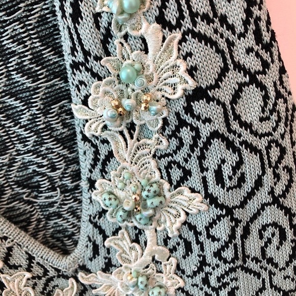 Vintage Gabani Beaded Sweater Vest - Picture 5 of 16
